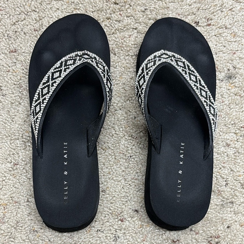 Kelly & Katie flip flops